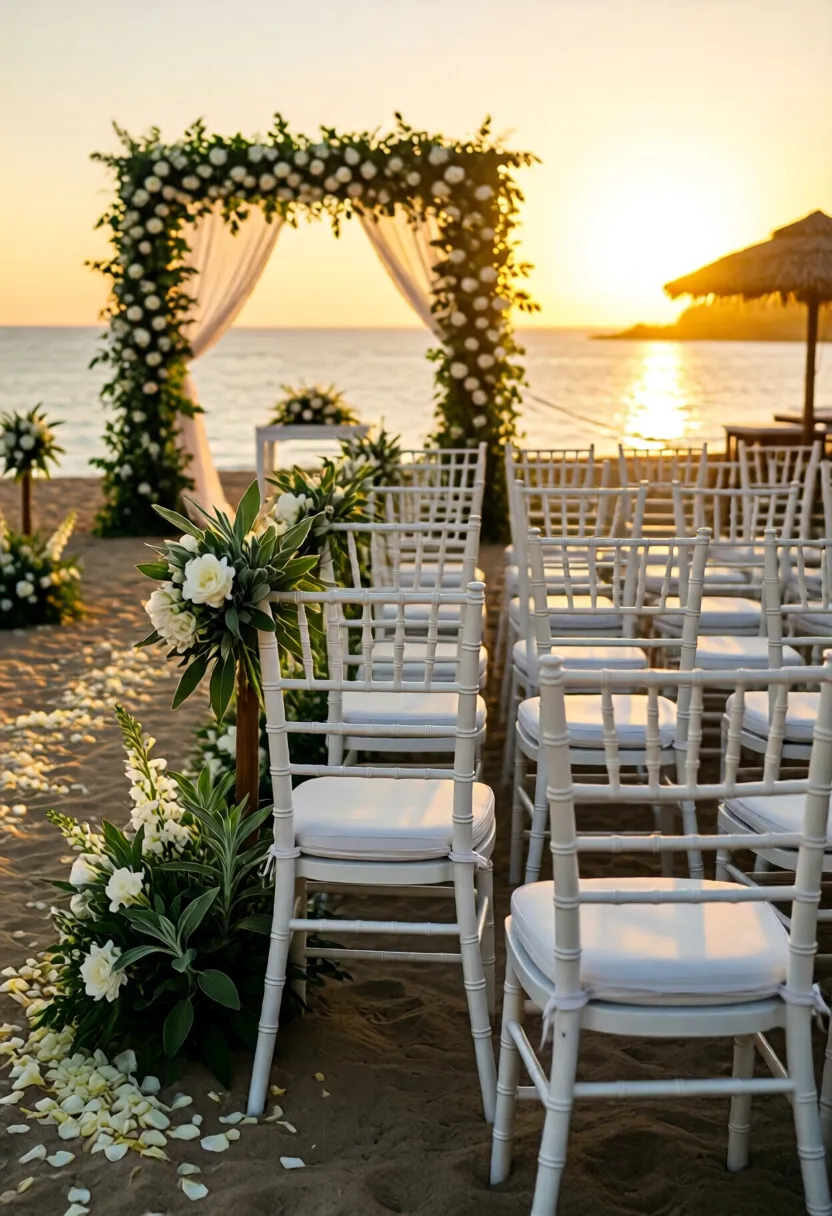 Ceremonia de boda en la playa